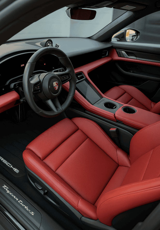 Porsche Interior car detail in Croydon